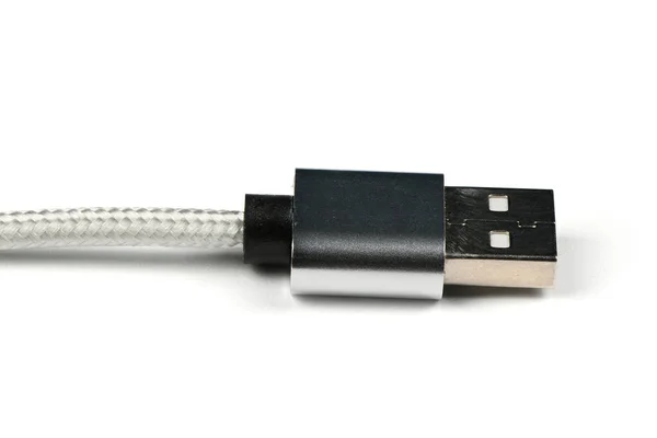 Closeup USB cable — 스톡 사진