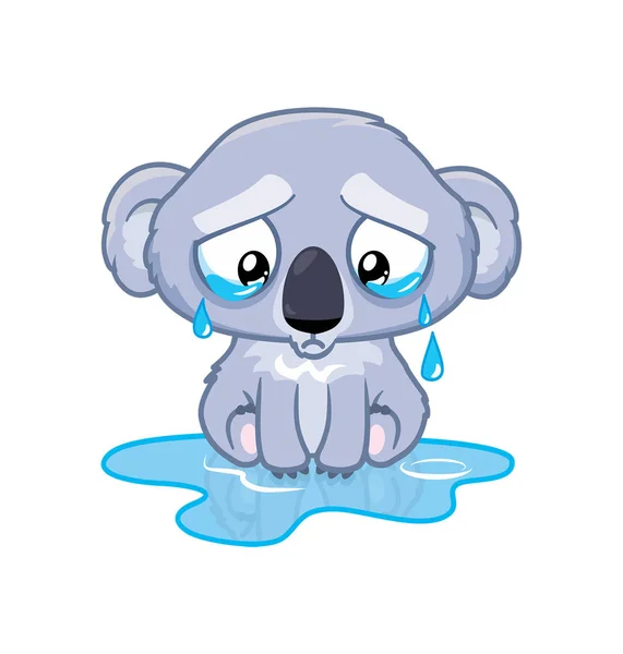 Koala çığlıkları üzerine beyaz