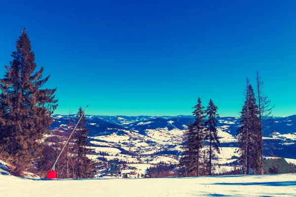 Beautiful winter mountains — Stock Photo, Image