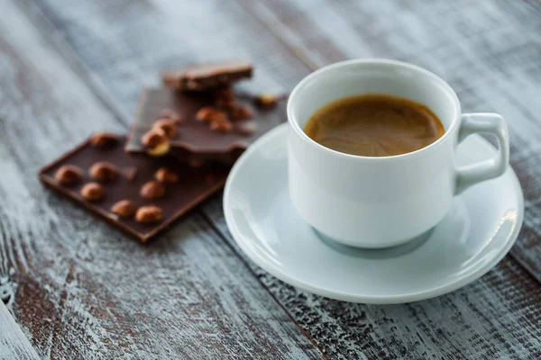 Cioccolato con caffè — Foto Stock