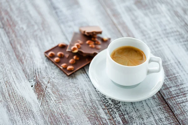 Chocolate con café — Foto de Stock