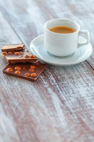 Chocolate con café — Foto de Stock