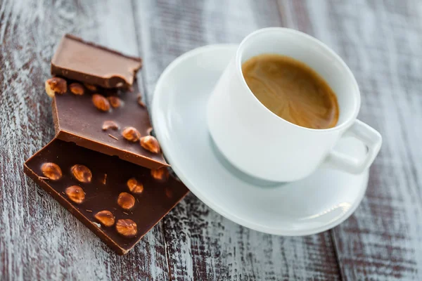 커피와 초콜릿 — 스톡 사진