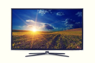 4k monitörü beyazda izole edildi