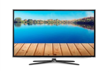 4k monitörü beyazda izole edildi
