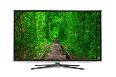 4k monitörü beyazda izole edildi