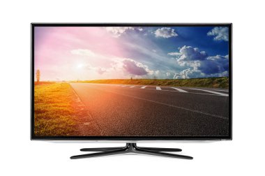 4k monitörü beyazda izole edildi