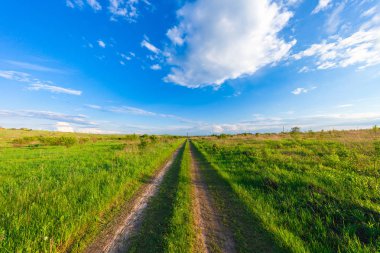 Yaz aylarında güzel yeşil alan.