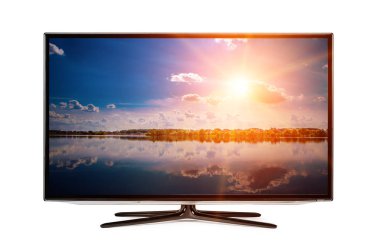 4k monitörü beyazda izole edildi
