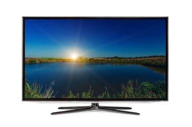 4k monitörü beyazda izole edildi