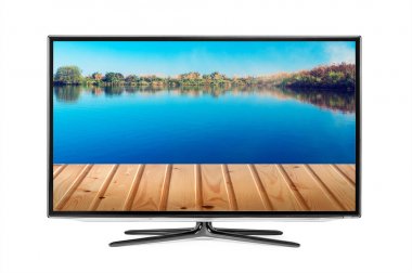 4k monitörü beyazda izole edildi