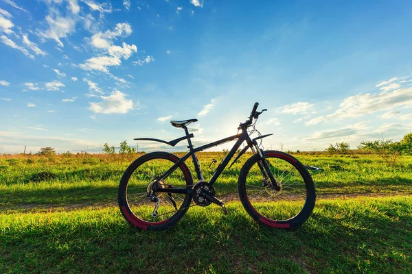 descending fast on bicycle