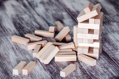 Wooden  blocks  game