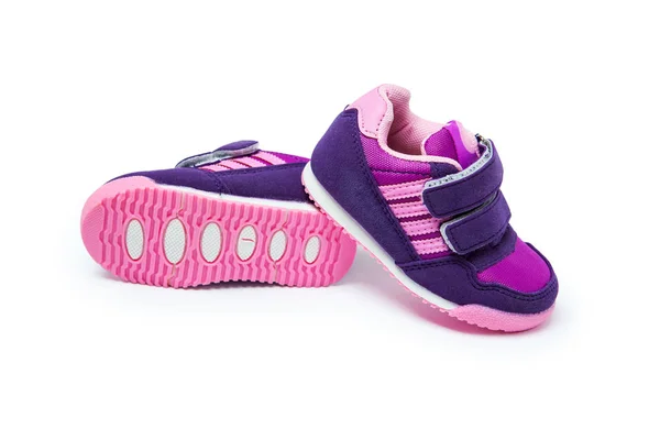 Sapatos de desporto infantil — Fotografia de Stock