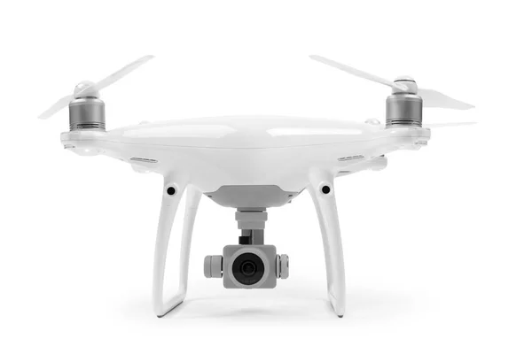 Dron izolowany na białym tle — Zdjęcie stockowe