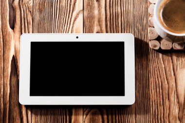 Beyaz tablet pc