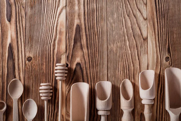 Set da cucina in legno — Foto Stock
