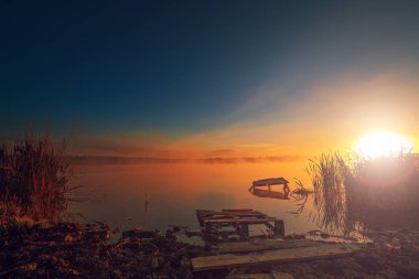 Balıkçılık köprü Nehri üzerinde