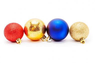 Renkli Noel topları
