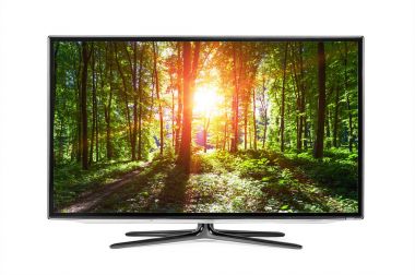 4k monitörü beyazda izole edildi