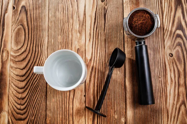 Moka Pot koffie maker — Stockfoto