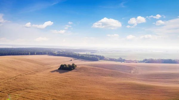 Vista aérea das terras agrícolas . — Fotografia de Stock