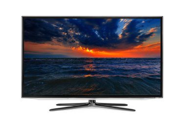 4k monitörü beyazda izole edildi