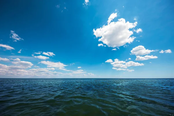 Vista Aerea Del Sole Che Sorge Sul Mare — Foto Stock