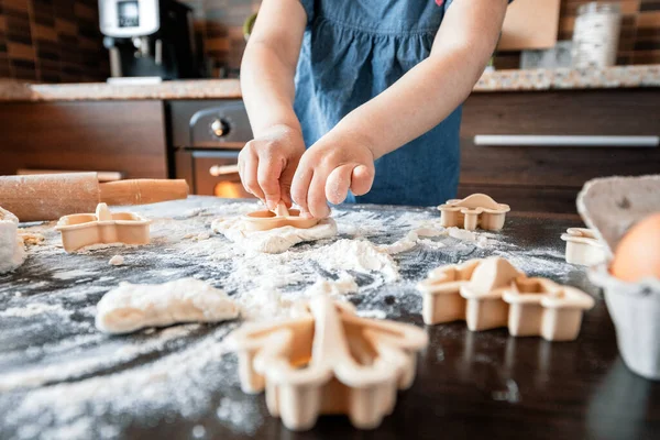 Anne ve kızı mutfakta hazırlansın. Sağlıklı beslenme ve yaşam tarzı kavramı. Aile değeri.