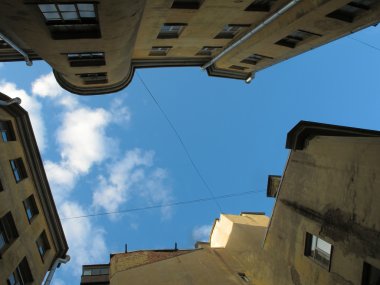 St. Petersburg. Court yard-şey. 