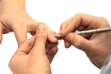 Manicure.Hand bakım