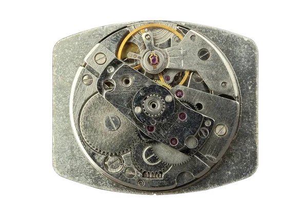 Clockwork vintage mechanical watch — Stock Photo, Image