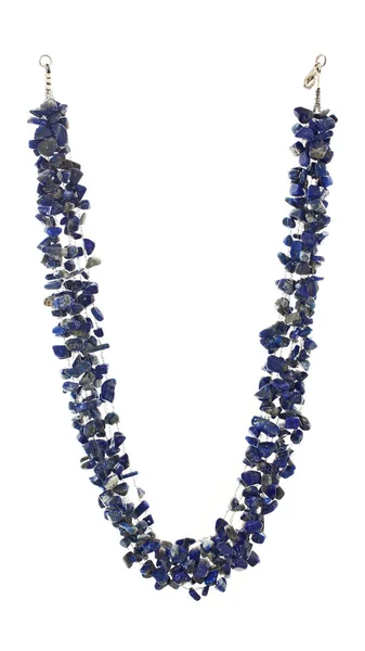 Handgemachte Halskette aus Naturperlen — Stockfoto