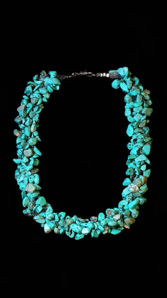 Collar de perlas naturales hechas a mano —  Fotos de Stock