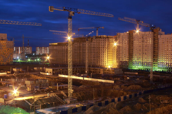 The construction site