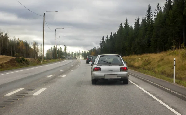 북부 유럽의 고속도로 — 스톡 사진