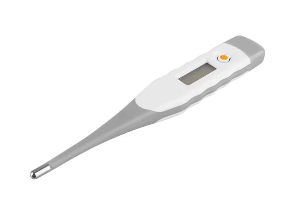 Thermometer geïsoleerd op wit — Stockfoto