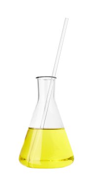 Tüp sarı sıvı ile