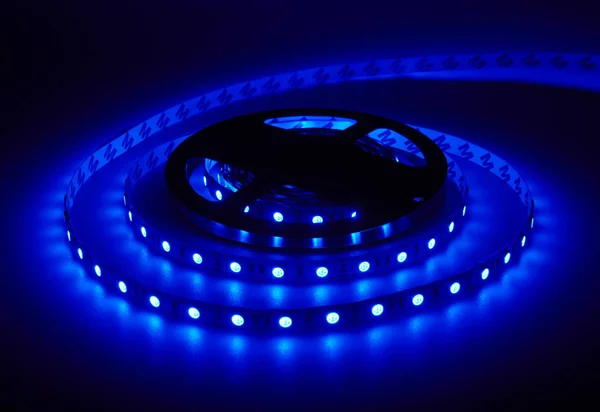 Diodenstreifen. LED-Lichtband — Stockfoto