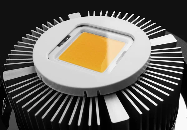 LED light with radiator — Stock Photo, Image