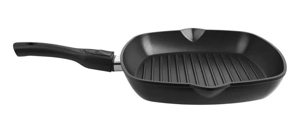 Pan for grill with handle — Stock Photo, Image