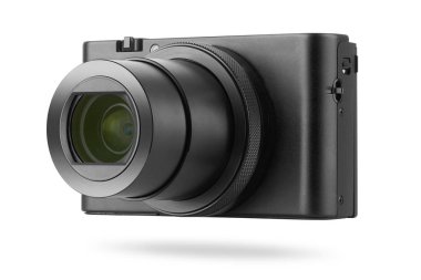 Beyaz dijital kamera