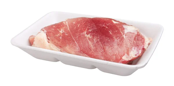 Fresh Raw Meat in package — Stock Photo, Image