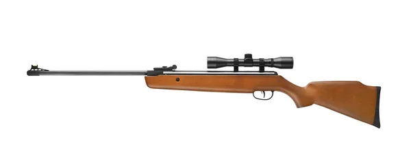 Air rifle wiht sniper scope — Stock Photo, Image