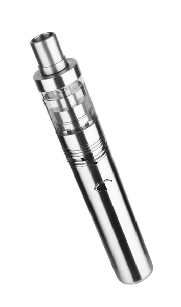 Dispositivo de cigarros eletrónicos ou vaping a branco — Fotografia de Stock