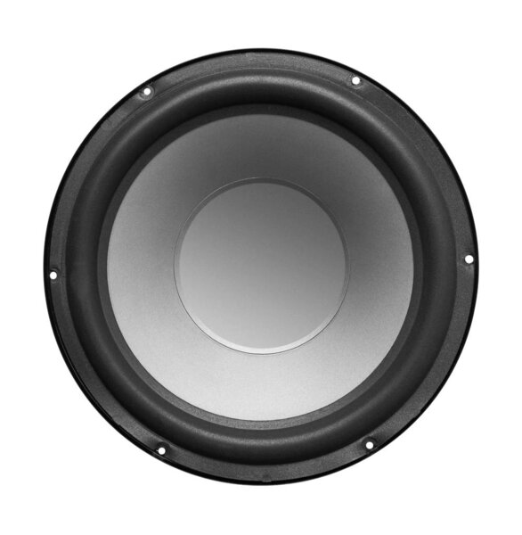 Subwoofer Speaker isolated on white background