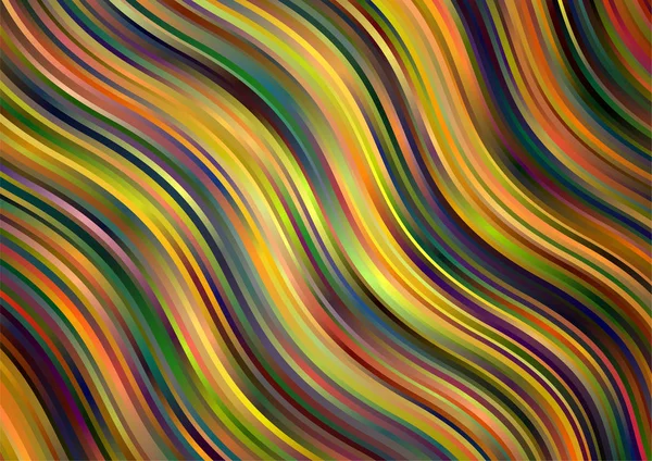 Fond Abstrait Rayé Multicolore Illustration Vectorielle — Image vectorielle