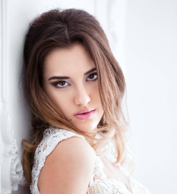 Güzel makyaj ile güzel gelin