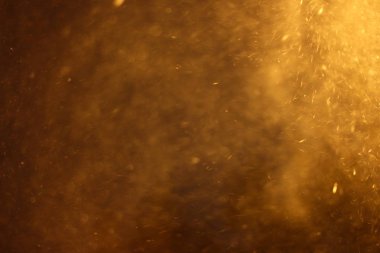 Kar fırtınası doku soyut. Düşen kar. Işığı yanıp söner ve bokeh. Güneş ışınları. Mercek parlaması. Doku katmanının içinde senin tasarı olarak kullanmak için. 