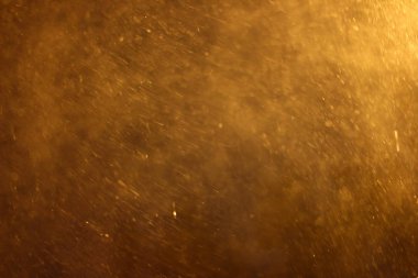 Kar fırtınası doku soyut. Düşen kar. Işığı yanıp söner ve bokeh. Güneş ışınları. Mercek parlaması. Doku katmanının içinde senin tasarı olarak kullanmak için. 